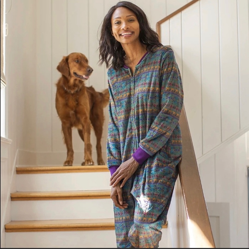 Natural Life Women’s Fleece Onesie Pajamas